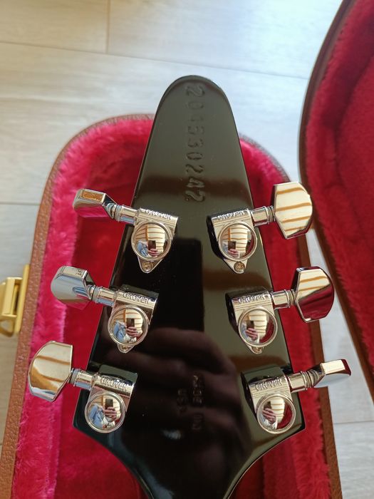 Gitara Elektryczna Gibson 80's Flying V EB Ebony 2020 r. - Nowy/Okazja/Wyprzedaż