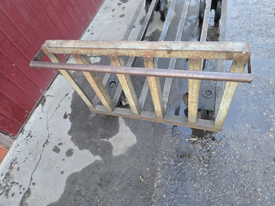 Wózek transportowy 4 kołowy solidny mocny 160x77cm