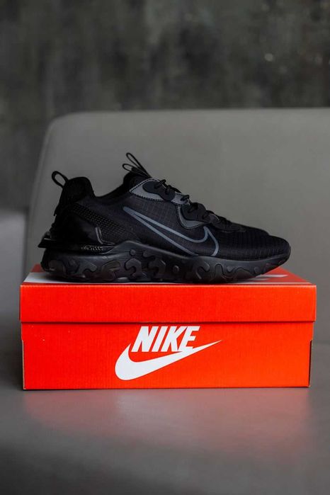 Чоловічі кросівки Nike React Vision "Black" New 1. Розміри 40-45