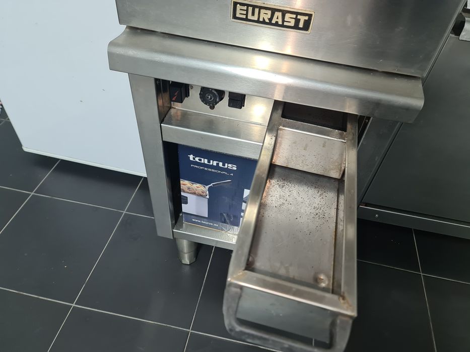 Grelhador de chapa a gás