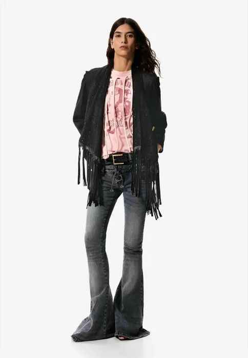 Жіночі джинси клеш Desigual MASHA POPOVA - Flared Jeans