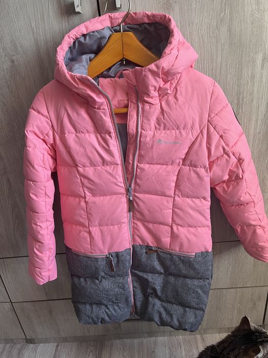Дитяча зимова куртка на зріст 128-134 см бренду Outventure рожевого