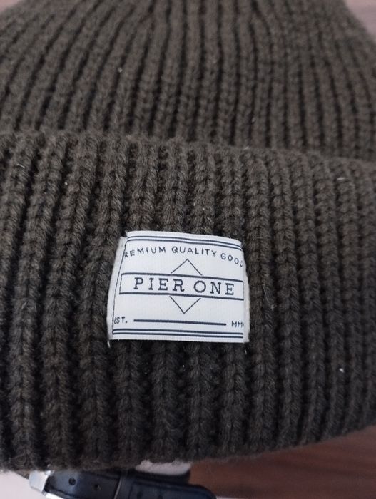 Czapka beanie khaki | Pier One | Nowa | Unisex