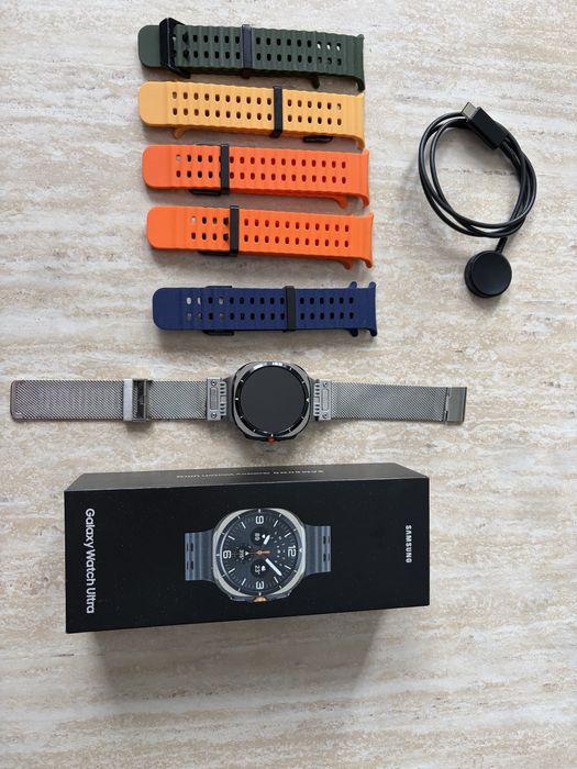 Samsung Galaxy Watch Ultra 2025 L-705F e-SIM Titanium Silver