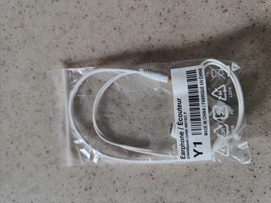 słuchawki przewodowe douszne 2 pary