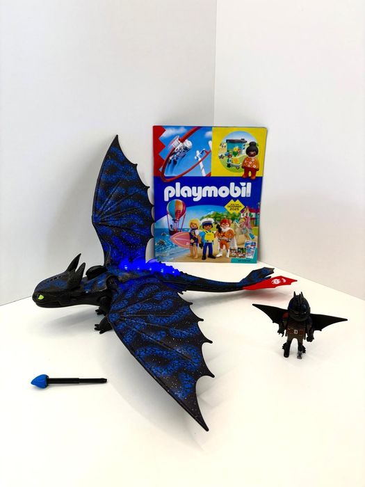Playmobil 70037 dragons jak wytresować smoka Szczerbatek i Czkawka
