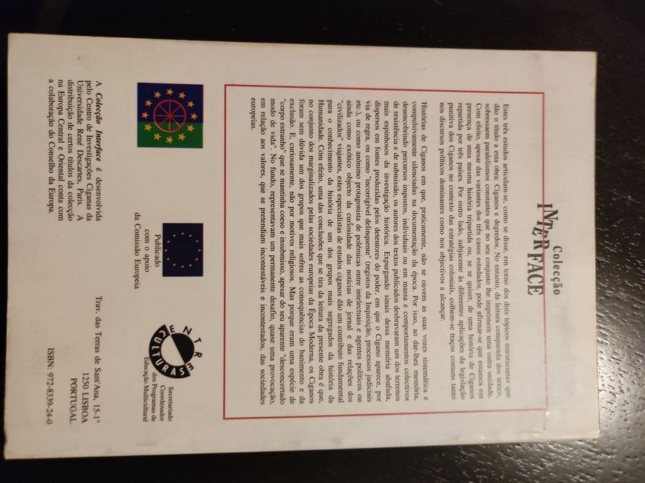 Livro Ciganos e Degredos