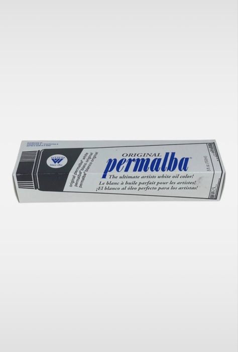 Weber Permalba White Oil Paint Color 150ml