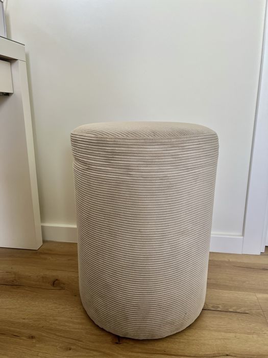 Banqueta para toucador bege