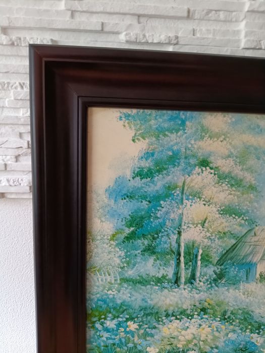 Obraz olejny,, pejzaż