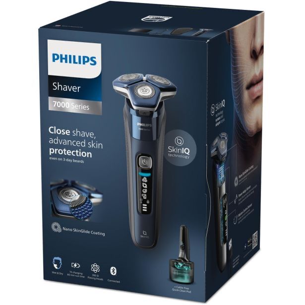 Golarka Phillips Shaver 7000 series SkinIQ technology