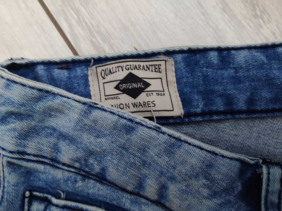 Чоловічі якісні стрейчеві мотоджинси без захисту пояс 42-43 см W32