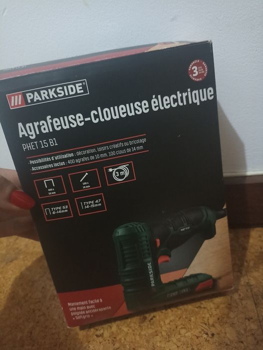 Agrafadora - pregueira elétrica