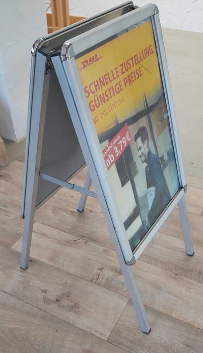 Stojak reklamowy, dwustronny, składany