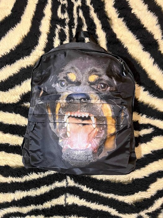 Givency Nylon Rottweiler Print Backpack | Рюкзак Живанши нейлоновый новый