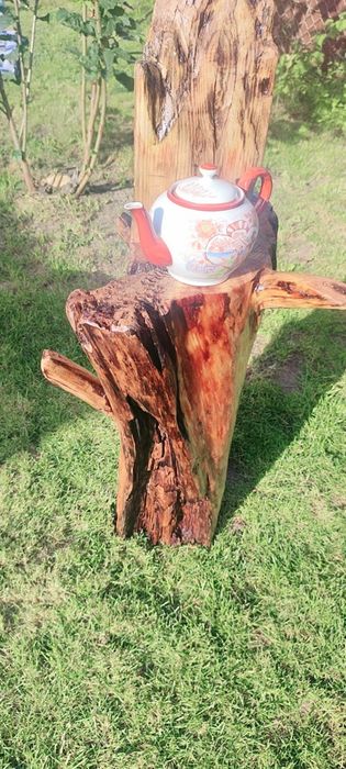 Pniak z świerku lakierowany