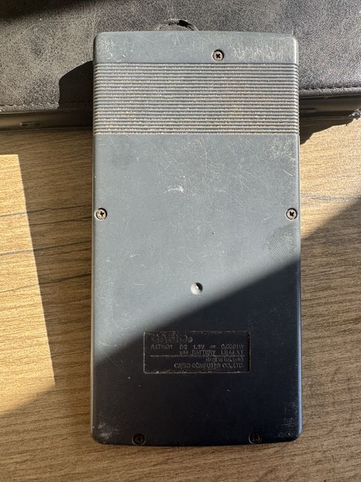 calculadora casio fx-570s, um modelo clássico