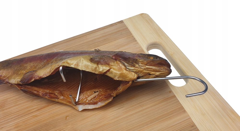 Hak Wędzarniczy Super Smoke do ryb 3mm Premium 20cm