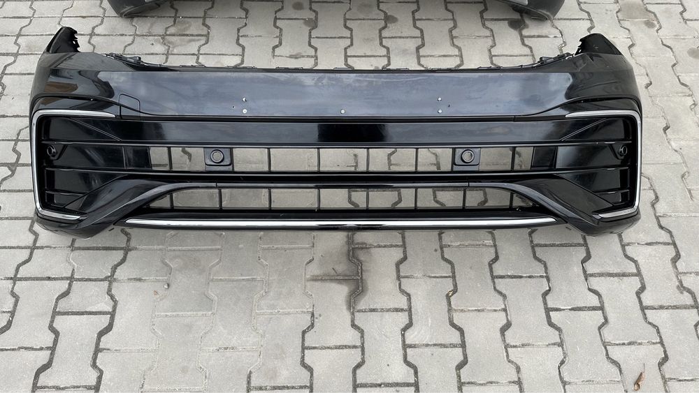Vw Tiguan lift 2021-2025 rline бампер передній