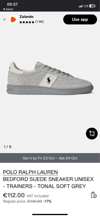 кросівки Polo Raulph Lauren Grey