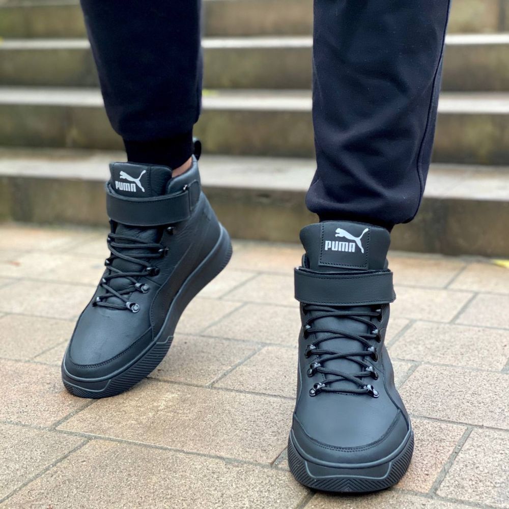 Puma мужские ботинки | чоловічі зимові кросівки Puma | шкіра: 2 250 грн ...