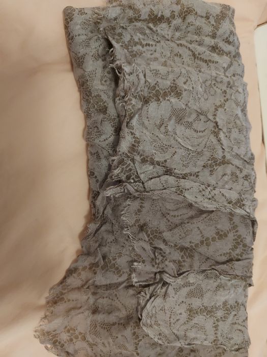 Écharpe Massimo Dutti Estampado Cinza