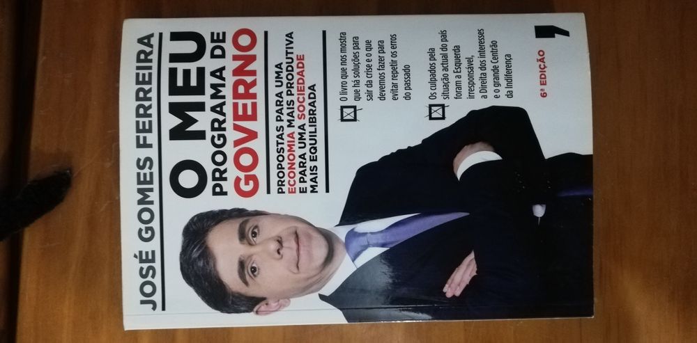 Livro - O meu programa de governo