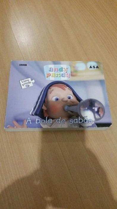 Livro de Puzzles do Andy Pandy - A Bola de Sabão - Edições ASA