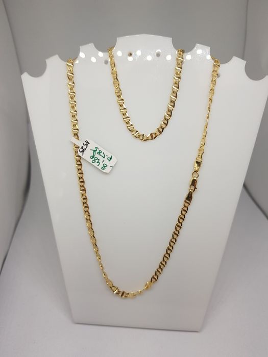 Złoty łańcuszek splot gucci złoto 585 długość 50cm