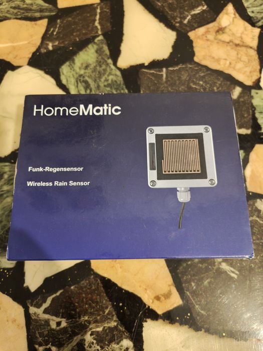 Bezprzewodowy czujnik deszczu Homematic HM-Sen-RD-O do inteligentnego domu