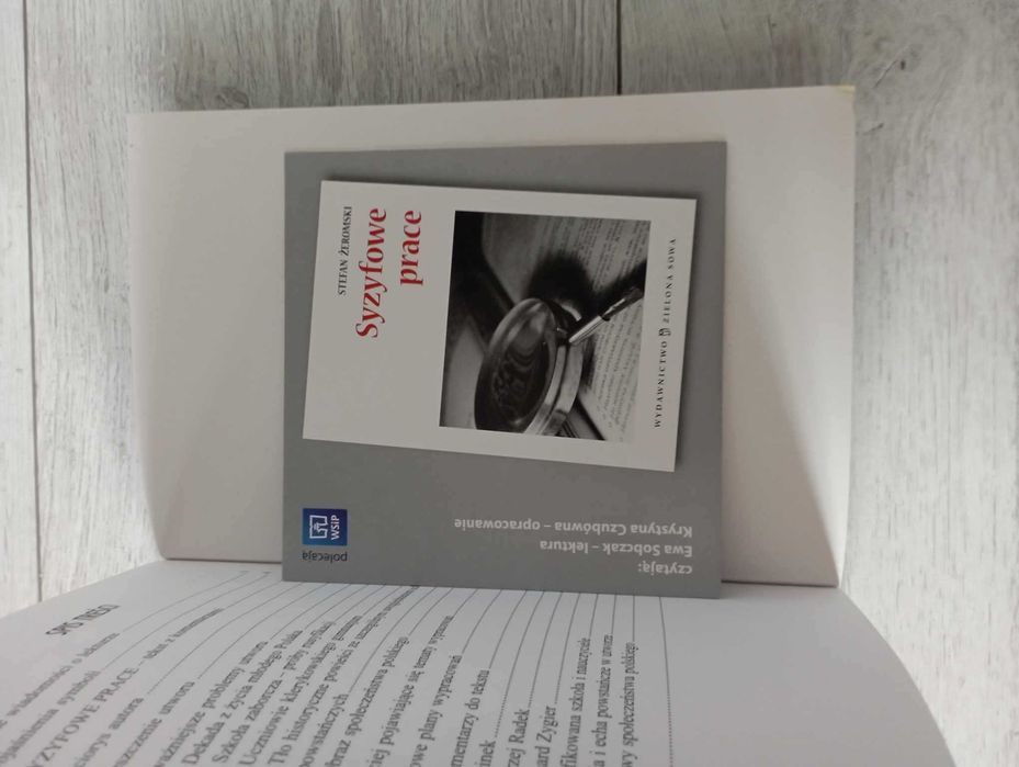 Syzyfowe prace Żeromski z opracowaniem i audiobookiem