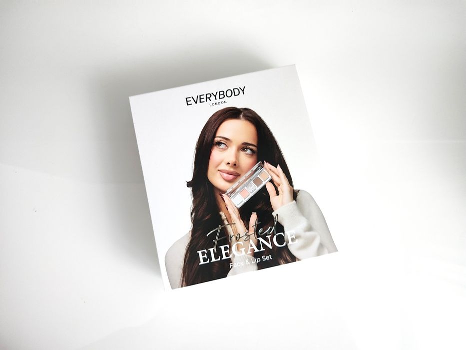 Everybody London Frosted Elegance zestaw paletka, rozświetlacz, balsam