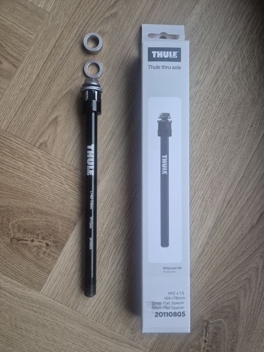 Thule Thru Axle 169-178 mm (M12X1.5) - Shimano Ośka do roweru