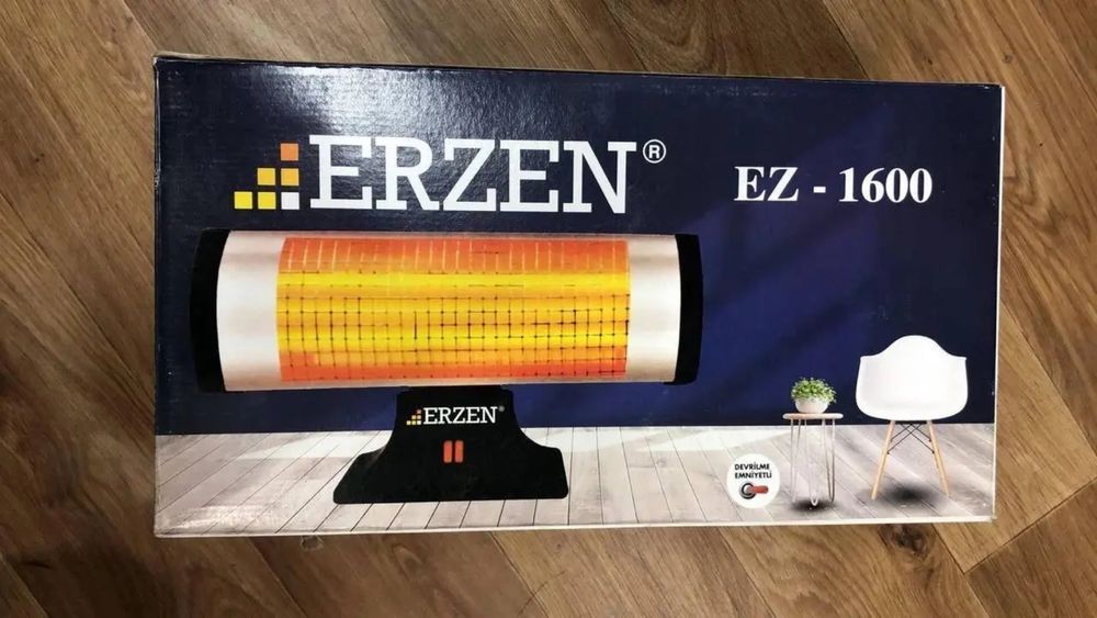 Інфрачервоний обігрівач кварцовий Erzen NH 1600 вт