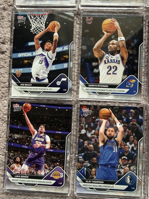 Колекційні баскетбольні картки NBA / Topps NOW / Rookie Cards