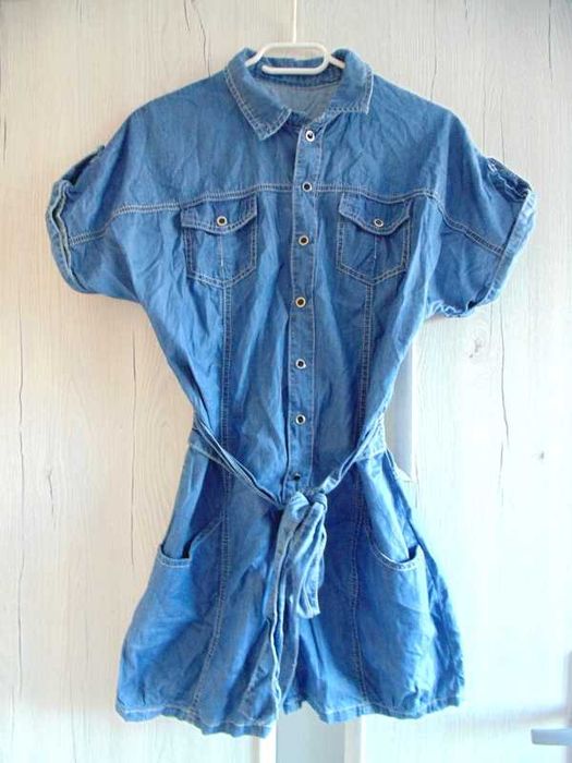 R.Marks nowy kombinezon damski jednoczęściowy jeans XL