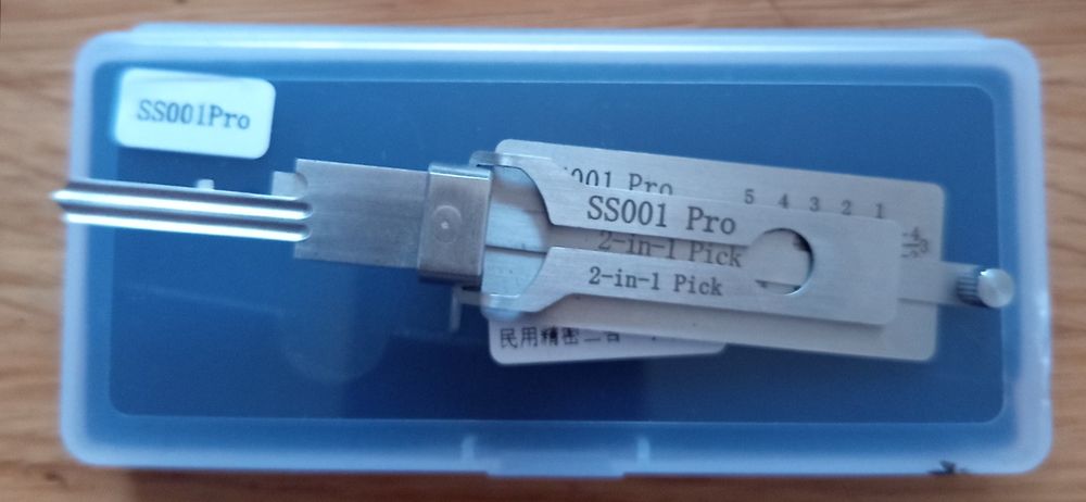 Profesjonalny wytrych i dekoder do zamków SS001 pro
