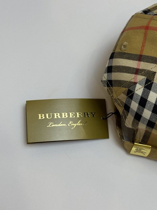 Burberry кепка | бьорбері | барбері бейсболка в клітку