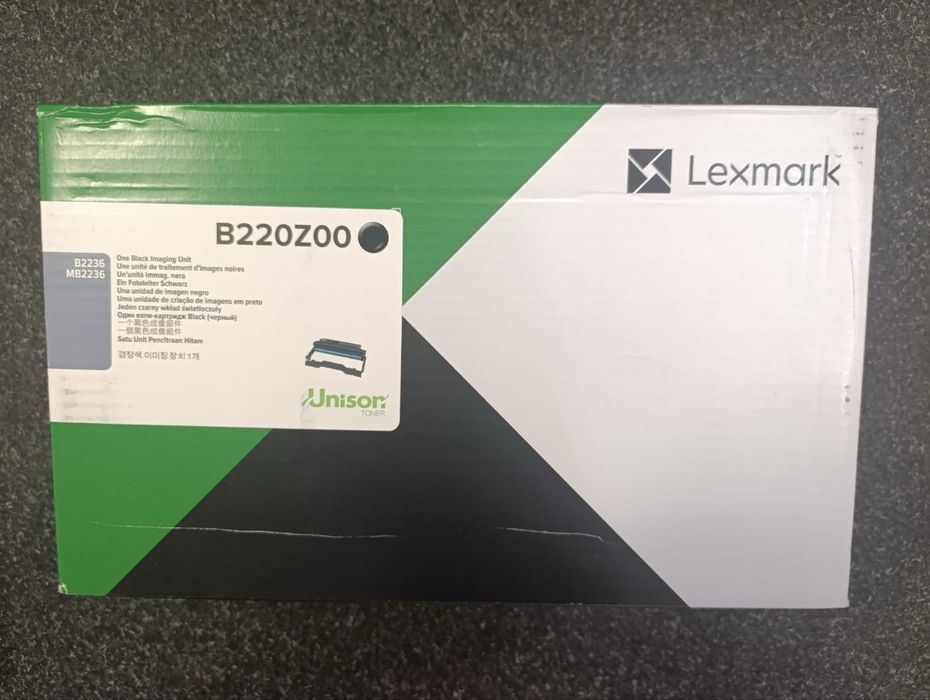Toner +bęben Lexmark B222X00, B220Z00 nie uzywany