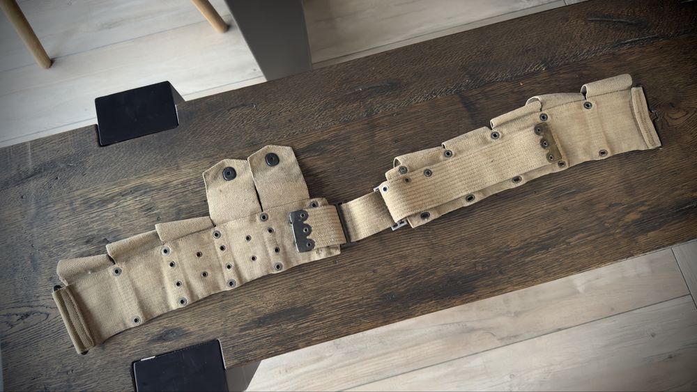 Oryginalny pas US ARMY M1910 ww1