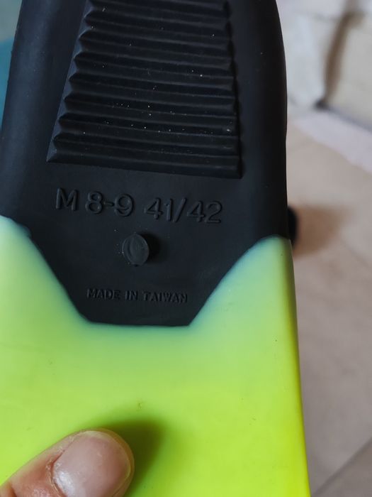 Barbatanas, pés de Pato