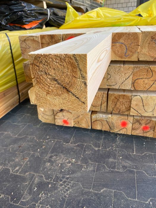 Kantówka strugana 10x10 Drewno konstrukcyjne Zadaszenia tarasów Altany