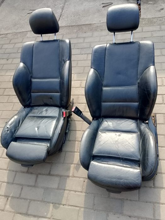 BMW E46 fotele składane elektryczne i grzane