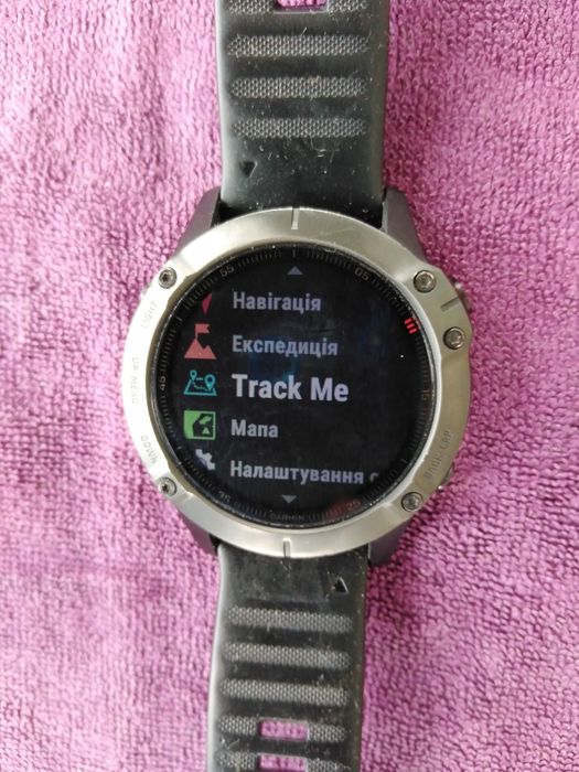 Garmin Fenix 6 sapphire годинник. Читайте опис.