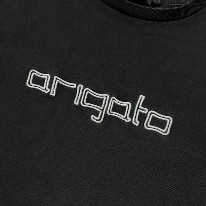 Koszulka Axel Arigato Haft Spellout T-Shirt Trendy Drip Swag Style