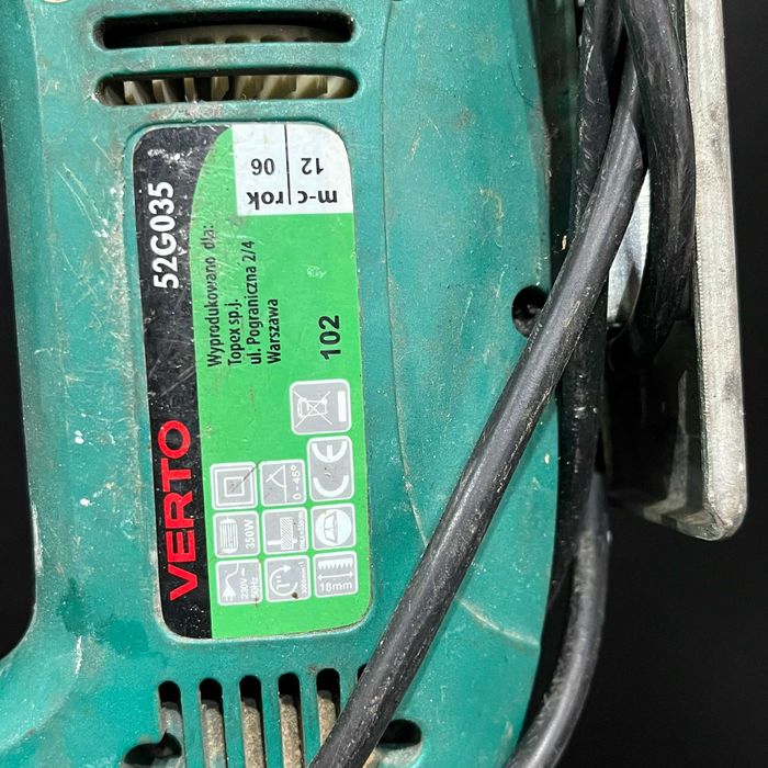 Wyrzynarka Verto 52G035 | Używana | 350 W |