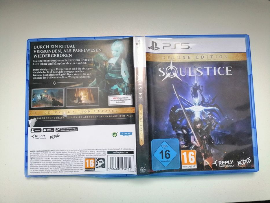 Gra na Ps5 Soulstice