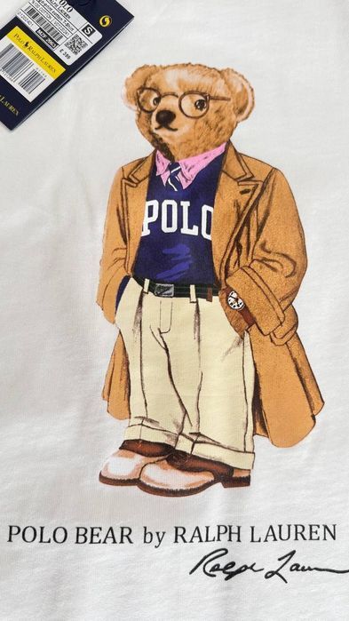 Чоловіча  мужская футболка Polo Ralph Lauren  поло ведмедик