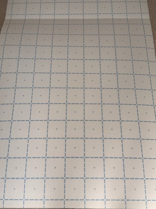 Painel UPONOR 1086854 auto fixação com recobrimento de fibras dobrado 2.4 x 1m