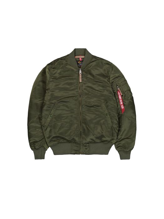 Бомбер Alpha Industries MA-1 VF 59 Long, розмір М-L, зелений